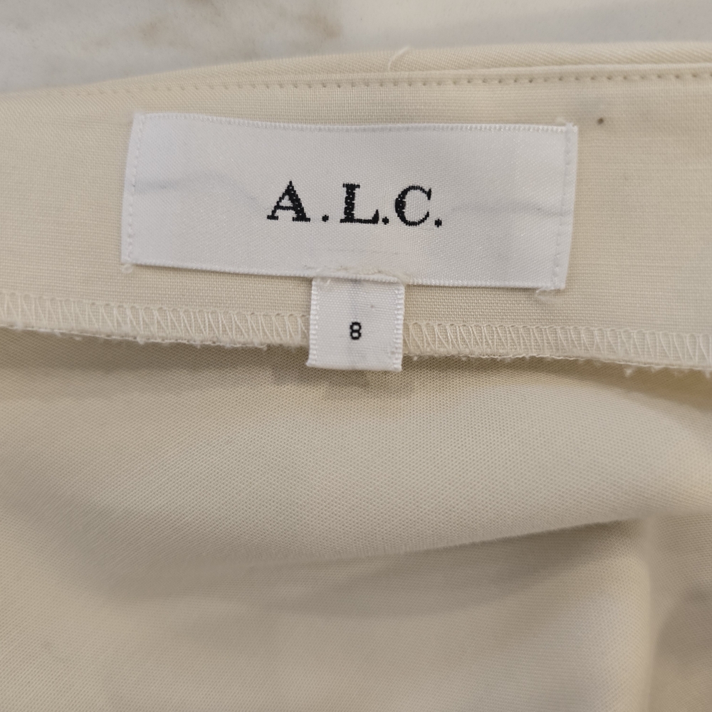 A.L.C. Charlotte Cream Dress Size 8 Nwot. - Picture 14 of 16